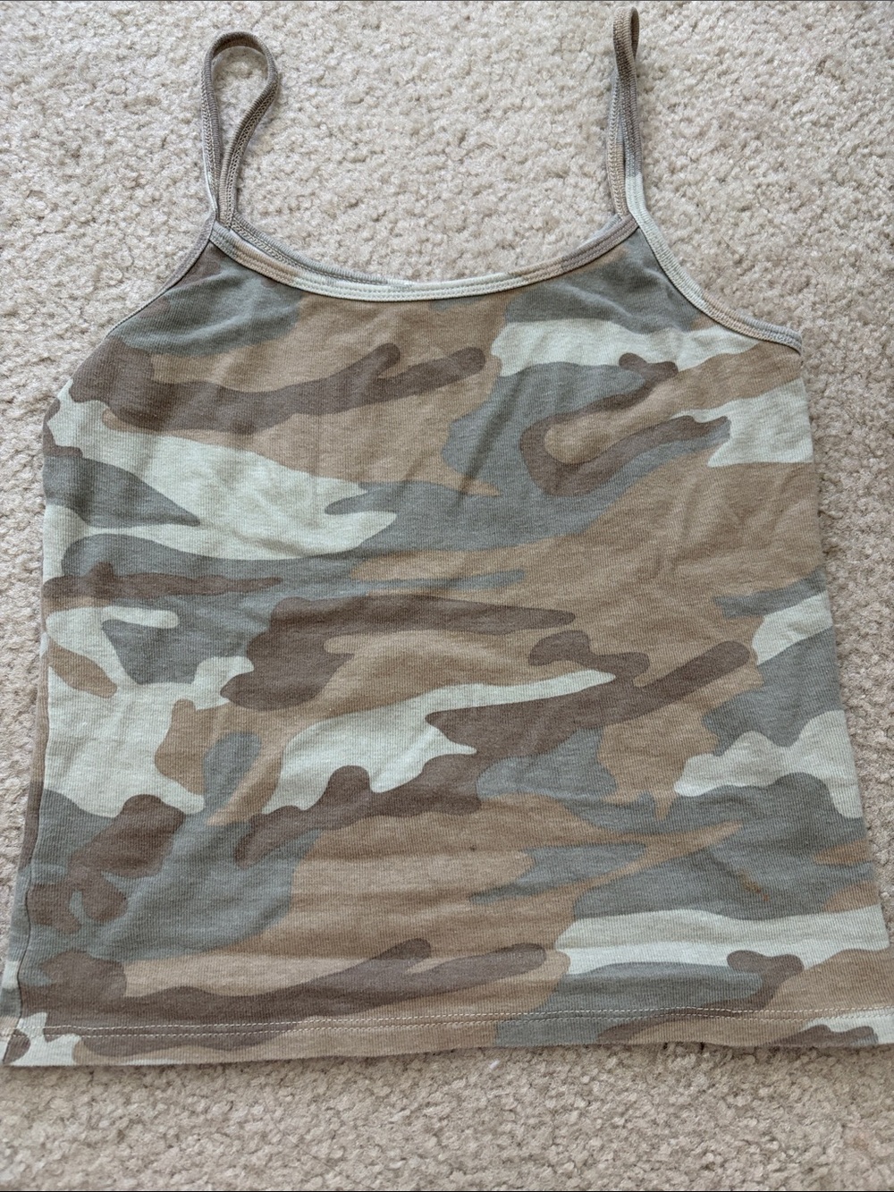 Brandy Melville camo tank